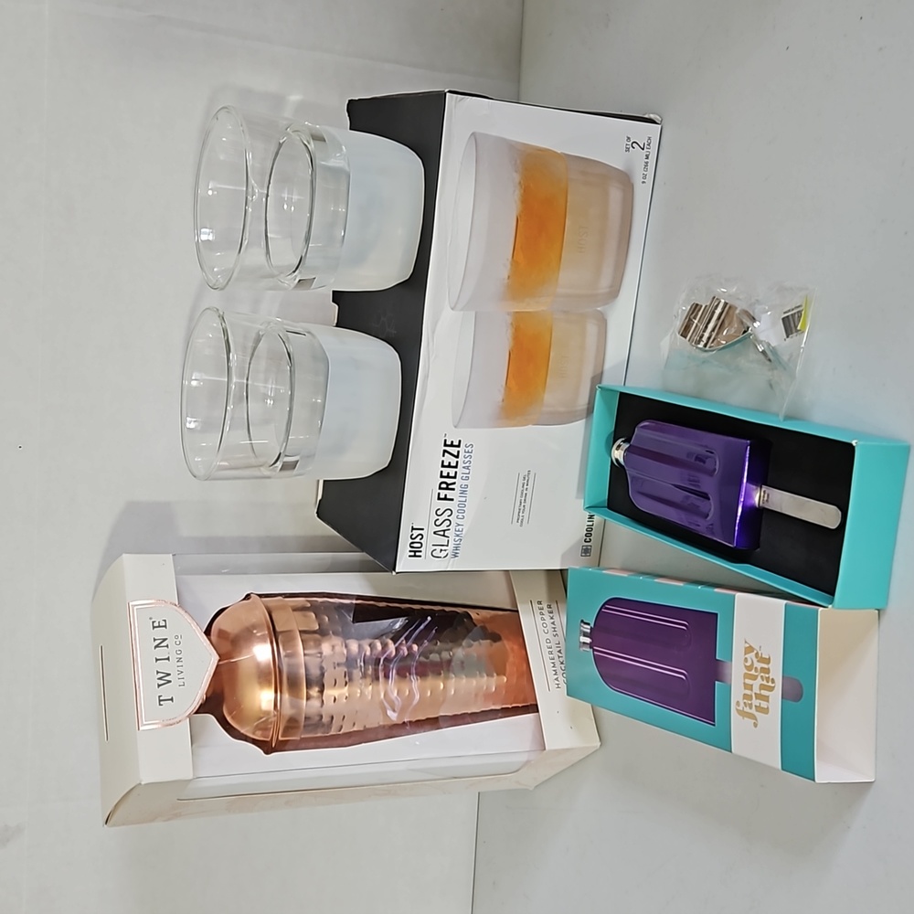 Bar goods entertaining accessories  cocktails